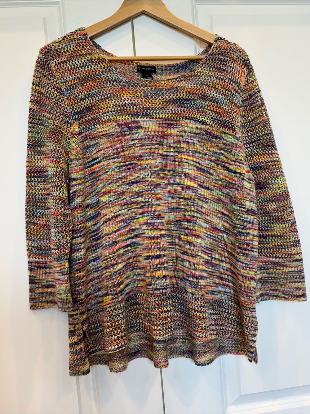 Knit Colorful Women's Sweater by New Directions